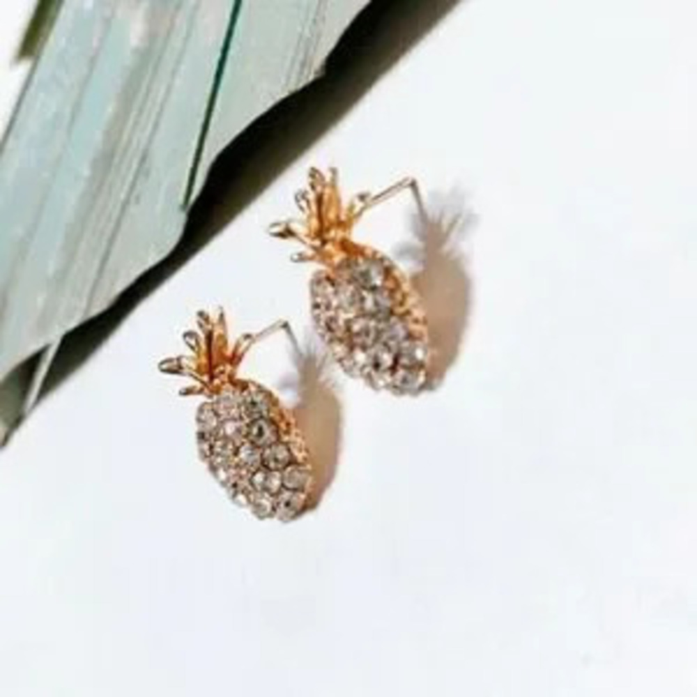 Pineapple Earrings N1434